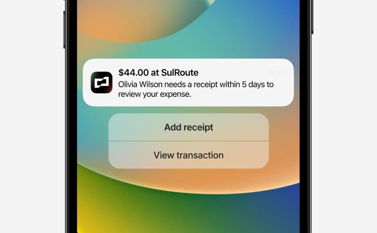 Direct action via push notifications feature