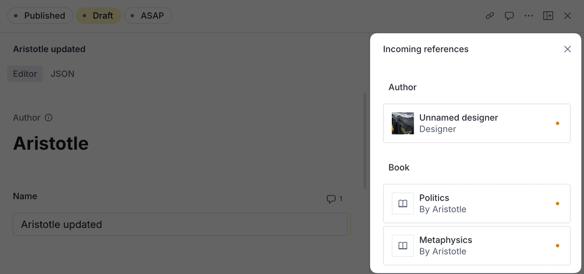 A user interface displays an 