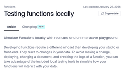 Article titled with a 