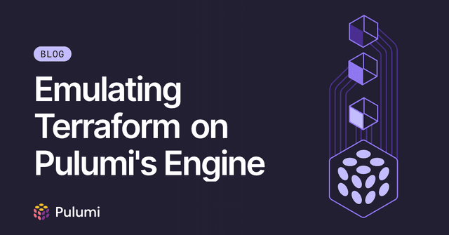 Emulating Terraform on Pulumi's Engine