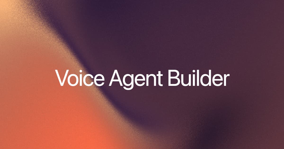 Voice Agent Builder
