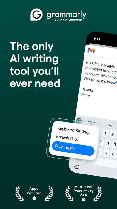 Grammarly: AI Keyboard & Notes 12.2.0