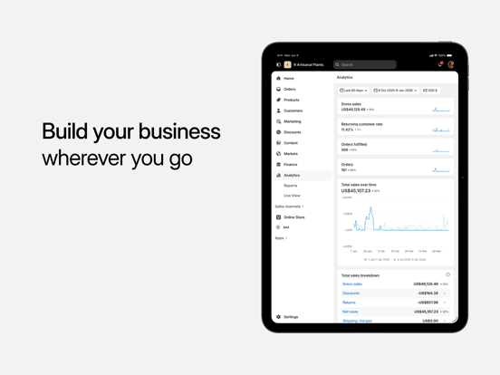 Shopify: Sell online/in person 10.2625.0