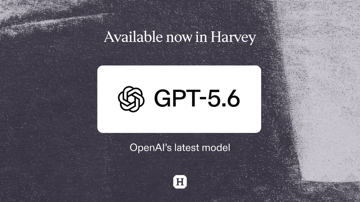GPT-5.6 Sol, Now Live in Harvey