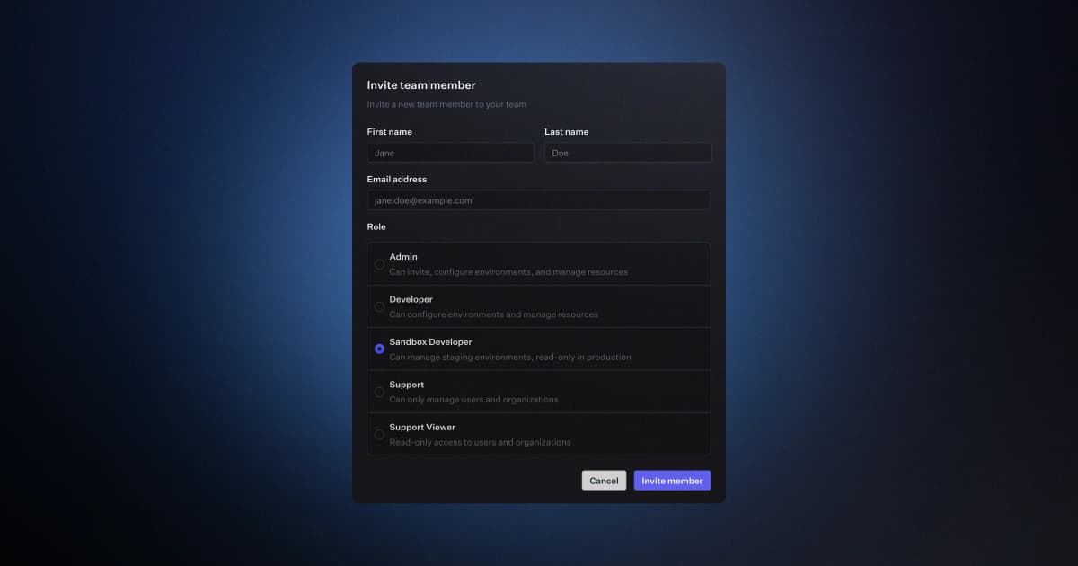 Dashboard read-only roles