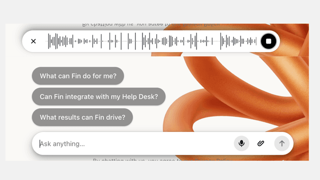 Voice transcription in the Messenger