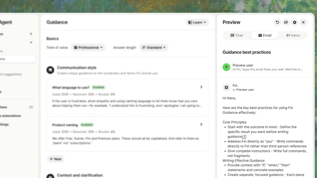 Preview for Email