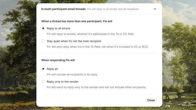 Multi-Participant Controls for Email
