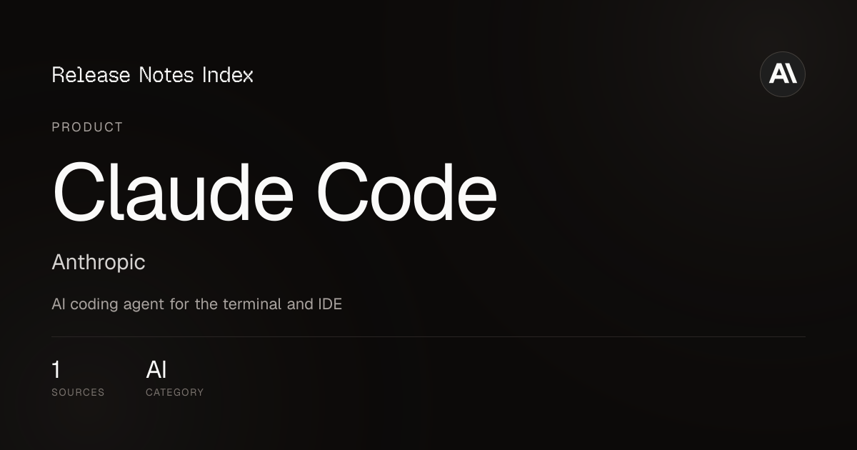 Claude Code Release Notes & Changelog · August 2026 — releases.sh